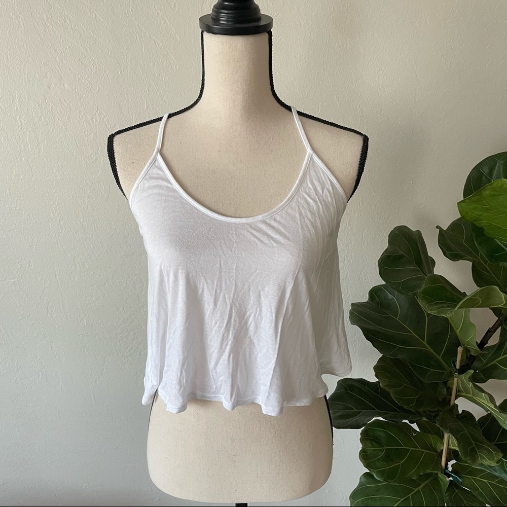 *** ALO YOGA Crop Open Back Tank Top Size Small ***